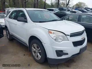 2013 Chevrolet Equinox LS with VIN 2GNALBEK7D1140193, listed as a IAAI auction lot 41929518 with 118,411 mi miles. Bid and sale history available at carsss.com. Image 1.