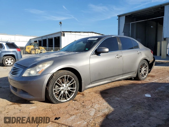 2007 Infiniti G35 Journey with VIN JNKBV61E27M710395, listed as a Copart auction lot 77011944 with 219,570 mi miles and Non Repairable. Bid and sale history available at DreamBid. Image 1.