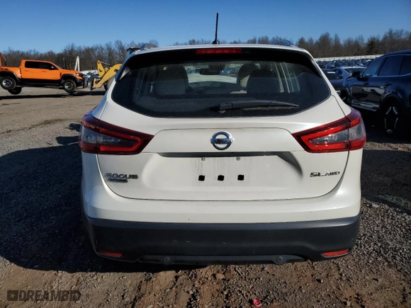 2021 Nissan Rogue Sport SL with VIN JN1BJ1CW4MW443463, listed as a Copart auction lot 50861865 with 0 mi miles and Clean Title. Bid and sale history available at carsss.com. Image 6.