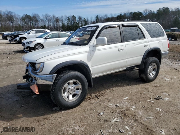 1997 Toyota 4Runner SR5 with VIN JT3HN86R7V0092941, listed as a Copart auction lot 46669275 with 136,628 mi miles and Salvage Title. Bid and sale history available at carsss.com. Image 1.