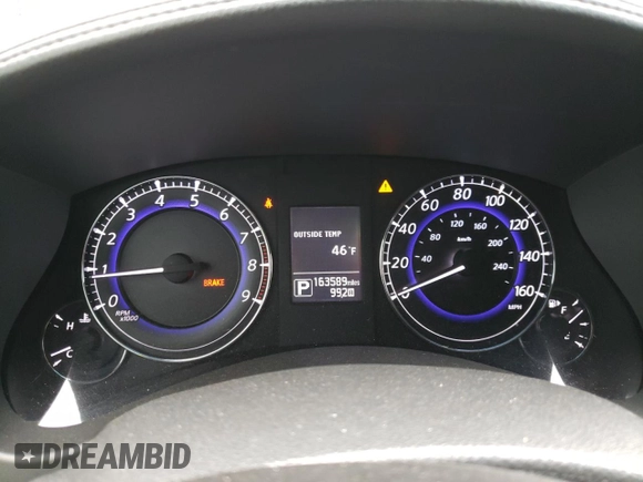 2016 Infiniti QX50 with VIN JN1BJ0RR8GM262930, listed as a Copart auction lot 81924943 with 163,589 mi miles. Bid and sale history available at carsss.com. Image 9.