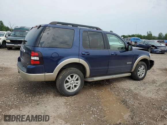 2008 Ford Explorer Eddie Bauer z VIN 1FMEU74E78UA13806, wystawiony jako Copart lot #63615595 z przebiegiem 233 963 mil mil oraz Szkoda całkowita • Salvage title. Historia ofert i sprzedaży dostępna na DreamBid. Obrazek 3.