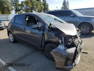 2015 Toyota Yaris L with VIN VNKKTUD33FA039266, listed as a Copart auction lot 47267365 with 76,918 mi miles and Non Repairable. Bid and sale history available at DreamBid. Image 4.