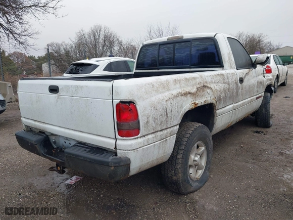 1996 Dodge Ram 1500 with VIN 1B7HF16Y5TS648902, listed as a IAAI auction lot 41453331 with 176,701 mi miles. Bid and sale history available at carsss.com. Image 4.