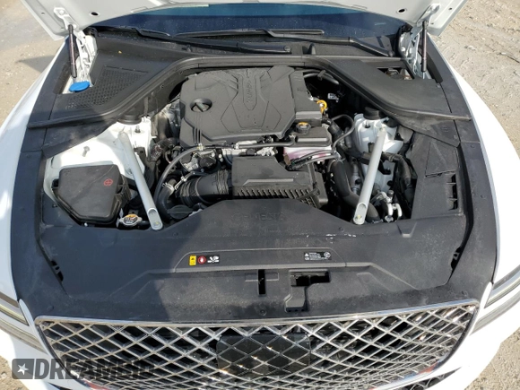 2023 Genesis G80 2.5T with VIN KMTGB4SC8PU146268, listed as a Copart auction lot 73759644 with 6,070 mi miles and Salvage Title. Bid and sale history available at carsss.com. Image 11.