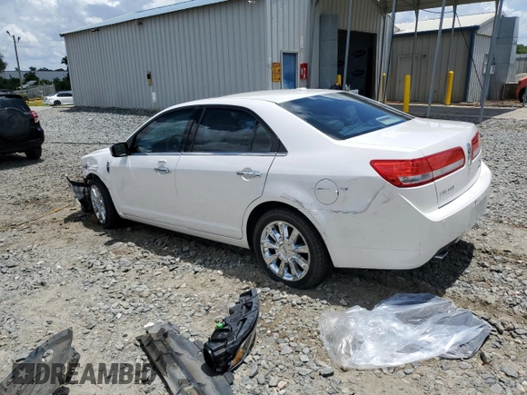 2012 Lincoln MKZ with VIN 3LNHL2GC1CR828063, listed as a Copart auction lot 61463005 with 91,632 mi miles and Salvage title. Bid and sale history available at DreamBid. Image 2.