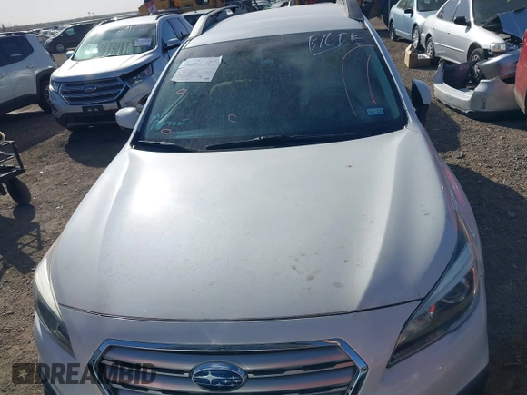 2017 Subaru Outback Premium with VIN 4S4BSACC8H3266905, listed as a IAAI auction lot 41788032 with 104,302 mi miles and . Bid and sale history available at DreamBid. Image 13.