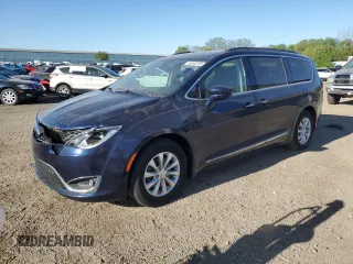 2017 Chrysler Pacifica Touring L with VIN 2C4RC1BG7HR524293, listed as a Copart auction lot 56008165 with 176,092 mi miles and Salvage Title. Bid and sale history available at DreamBid. Image 1.