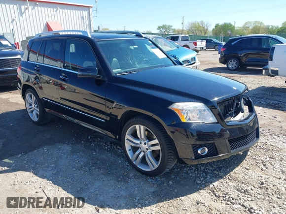 2012 Mercedes-Benz GLK GLK 350 with VIN WDCGG8HB6CF841198, listed as a IAAI auction lot 42021083 with 162,930 mi miles. Bid and sale history available at carsss.com. Image 1.