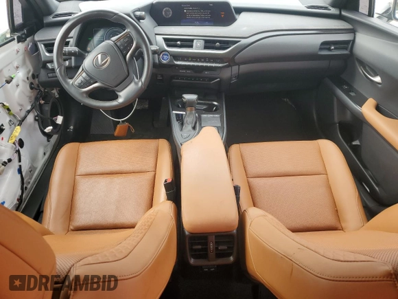 2021 Lexus UX 250h z VIN JTHP9JBH8M2048836, wystawiony jako Copart lot #63264695 z przebiegiem 23 280 mil mil oraz Szkoda całkowita • Salvage title. Historia ofert i sprzedaży dostępna na DreamBid. Obrazek 8.