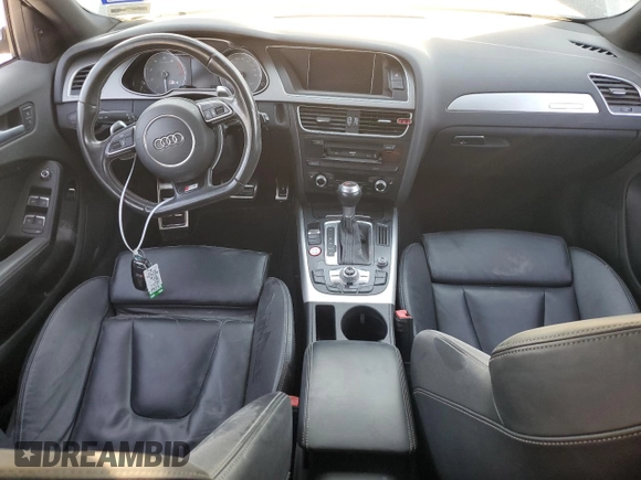 2015 Audi S4 Premium Plus with VIN WAUBGAFL2FA069302, listed as a Copart auction lot 71575294 with 104,664 mi miles and Salvage Title. Bid and sale history available at carsss.com. Image 8.