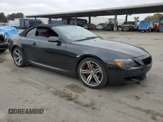 2004 BMW 6 Series 645Ci with VIN WBAEK73404B322846, listed as a Copart auction lot 42733315 with 0 mi miles and Salvage Title. Bid and sale history available at carsss.com. Image 4.