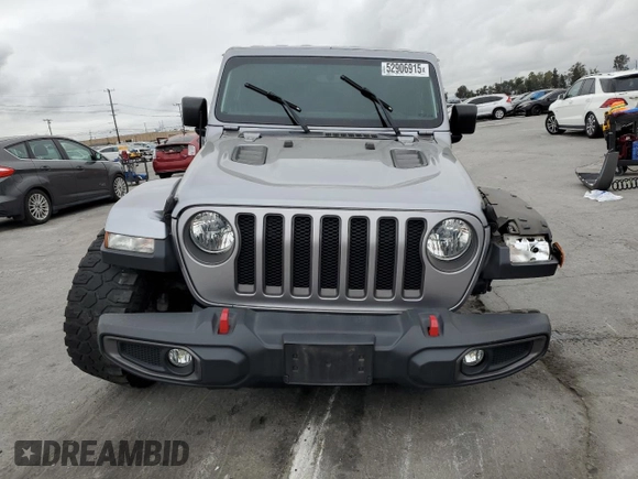 2018 Jeep Wrangler Unlimited Rubicon z VIN 1C4HJXFG9JW237646, wystawiony jako Copart lot #52906915 z przebiegiem 43 667 mil mil oraz Szkoda całkowita • Salvage title. Historia ofert i sprzedaży dostępna na DreamBid. Obrazek 5.