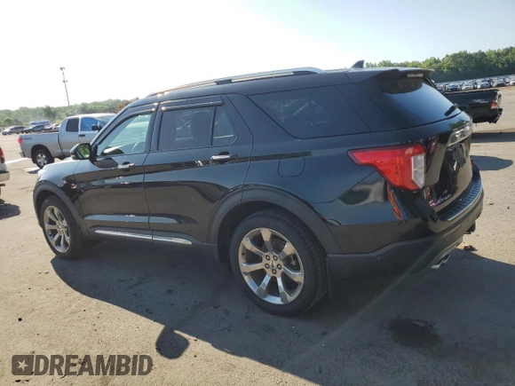 2020 Ford Explorer Platinum z VIN 1FM5K8HC0LGA47145, wystawiony jako Copart lot #59086405 z przebiegiem 79 252 mil mil oraz Szkoda całkowita • Salvage title. Historia ofert i sprzedaży dostępna na DreamBid. Obrazek 2.