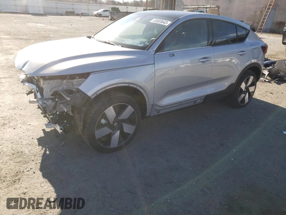 2023 Volvo C40 Ultimate z VIN YV4ED3GM3P2030853, wystawiony jako Copart lot #45003643 z przebiegiem 1 306 mil mil oraz . Historia ofert i sprzedaży dostępna na DreamBid. Obrazek 1.