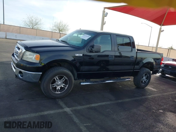 2008 Ford F-150 XLT with VIN 1FTPW14V48KD80582, listed as a IAAI auction lot 41152650 with 155,091 mi miles. Bid and sale history available at carsss.com. Image 14.