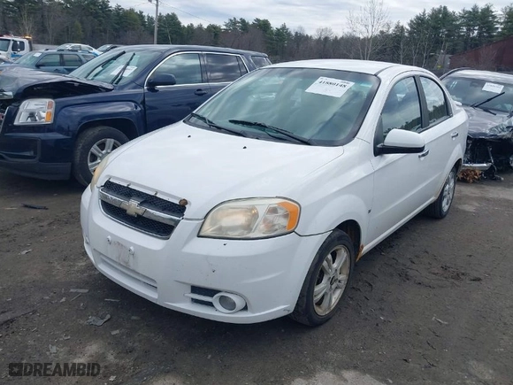 2009 Chevrolet Aveo LT w/2LT with VIN KL1TG56E39B623355, listed as a IAAI auction lot 41880148 with NaN miles. Bid and sale history available at carsss.com. Image 2.