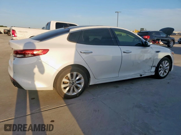 2016 Kia Optima EX with VIN 5XXGU4L30GG098066, listed as a Copart auction lot 62771145 with 102,098 mi miles and Salvage title. Bid and sale history available at DreamBid. Image 3.