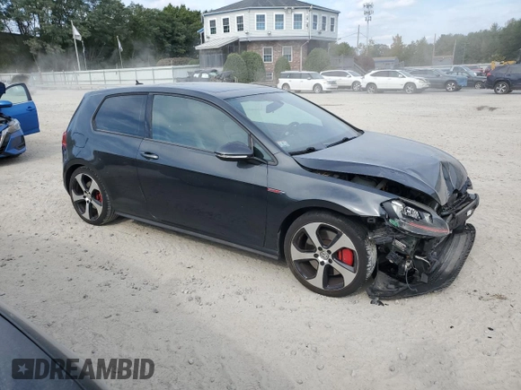 2015 Volkswagen GTI S with VIN 3VWY47AU3FM055868, listed as a Copart auction lot 74148414 with 67,032 mi miles and Salvage Title. Bid and sale history available at DreamBid. Image 4.