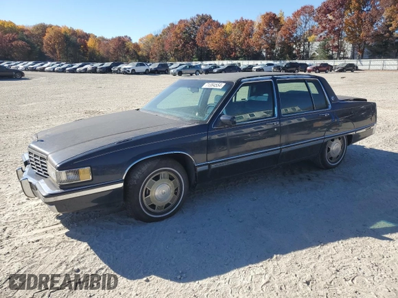 1992 Cadillac Fleetwood z VIN 1G6CB53B4N4301200, wystawiony jako Copart lot #71384554 z przebiegiem 115 430 mil mil oraz Tytuł czysty. Historia ofert i sprzedaży dostępna na DreamBid. Obrazek 1.