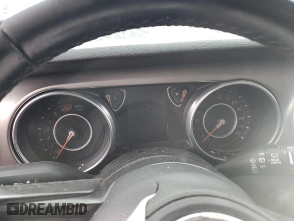 2020 Jeep Wrangler Unlimited Sport S with VIN 1C4HJXDN1LW198880, listed as a Copart auction lot 57817025 with Not provided miles and Salvage title. Bid and sale history available at DreamBid. Image 9.
