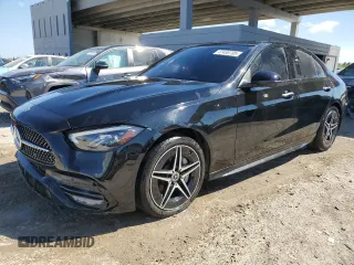 2023 Mercedes-Benz C C 300 with VIN W1KAF4GB9PR108386, listed as a Copart auction lot 47458785 with 27,084 mi miles and Clean Title. Bid and sale history available at carsss.com. Image 1.