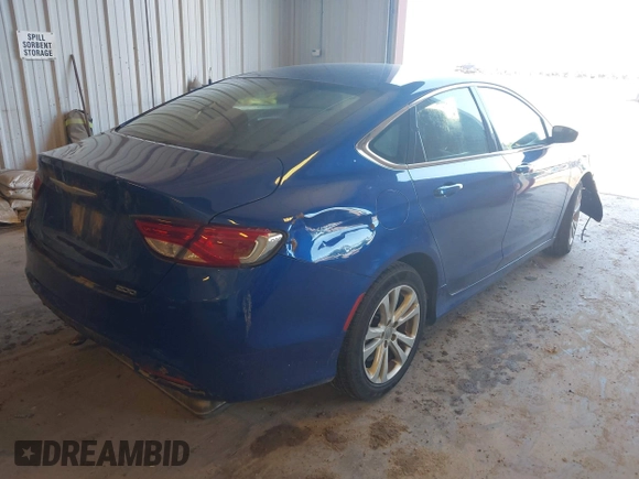 2015 Chrysler 200 Limited with VIN 1C3CCCAB8FN598361, listed as a IAAI auction lot 42612063 with 190,439 mi miles and . Bid and sale history available at DreamBid. Image 4.