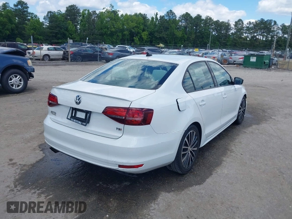 2016 Volkswagen Jetta Sport with VIN 3VWD17AJ5GM342014, listed as a IAAI auction lot 42340647 with 104,766 mi miles and . Bid and sale history available at DreamBid. Image 4.