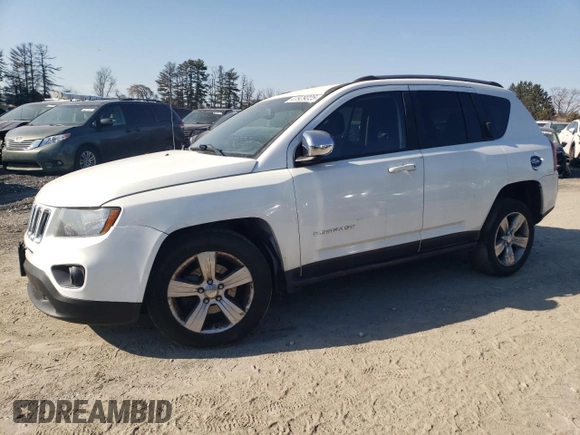 2017 Jeep Compass Sport with VIN 1C4NJCBA4HD130331, listed as a Copart auction lot 47929225 with 97,526 mi miles and Salvage Title. Bid and sale history available at carsss.com. Image 1.