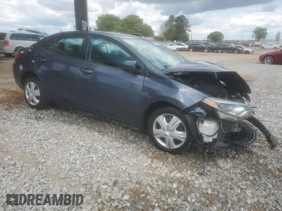 2016 Toyota Corolla L with VIN 5YFBURHE6GP413039, listed as a Copart auction lot 52572215 with 124,004 mi miles and Salvage title. Bid and sale history available at DreamBid. Image 4.