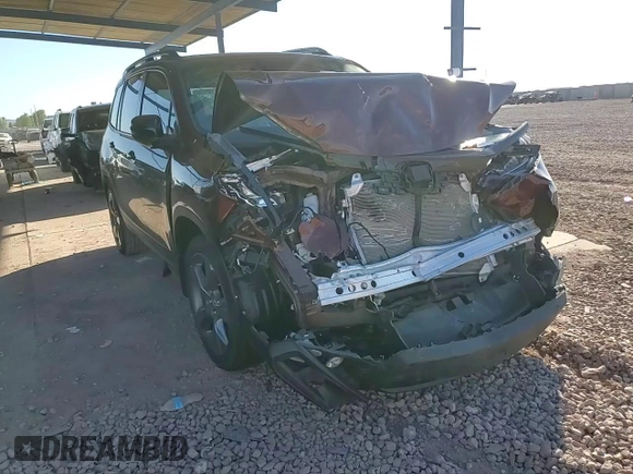 2021 Honda Passport Touring z VIN 5FNYF7H94MB008364, wystawiony jako Copart lot #45971775 z przebiegiem 23 583 mil mil oraz Szkoda całkowita • Salvage title. Historia ofert i sprzedaży dostępna na DreamBid. Obrazek 11.