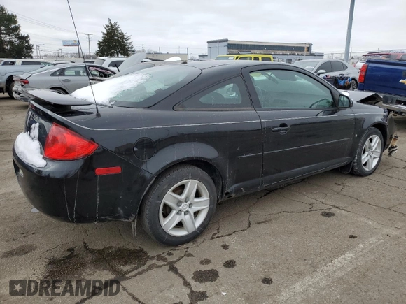 2008 Pontiac G5 with VIN 1G2AL18F687301325, listed as a Copart auction lot 45653455 with Not Provided miles and Salvage Title. Bid and sale history available at DreamBid. Image 3.