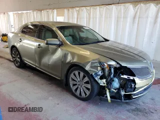 2013 Lincoln MKS EcoBoost with VIN 1LNHL9FT2DG604657, listed as a Copart auction lot 65357735 with 133,548 mi miles and Salvage title. Bid and sale history available at DreamBid. Image 4.