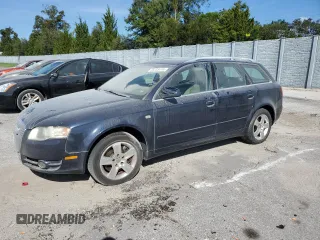 2005 Audi A4 2.0T with VIN WAUKF78EX5A538445, listed as a Copart auction lot 76235414 with 103,601 mi miles and Non Repairable. Bid and sale history available at carsss.com. Image 1.