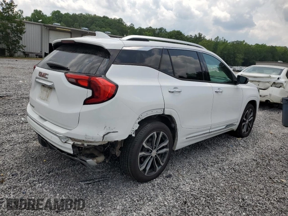 2018 GMC Terrain Denali with VIN 3GKALSEX7JL169745, listed as a Copart auction lot 57286285 with 148,830 mi miles and Salvage title. Bid and sale history available at DreamBid. Image 3.