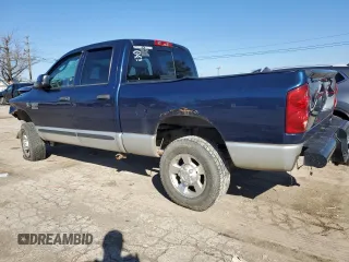 2007 Dodge Ram 2500 SLT with VIN 1D7KS28C57J543352, listed as a Copart auction lot 44964395 with 276,528 mi miles and Salvage Title. Bid and sale history available at carsss.com. Image 2.