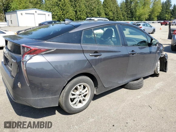 2017 Toyota Prius Two with VIN JTDKBRFU1H3545071, listed as a Copart auction lot 54414095 with 67,373 mi miles and Salvage Title. Bid and sale history available at DreamBid. Image 3.
