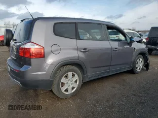 2012 Chevrolet Orlando 1LT z VIN KL77P2EM7CK587739, wystawiony jako Copart lot #84156614 z przebiegiem 173 909 mil mil oraz Szkody całkowita. Historia ofert i sprzedaży dostępna na DreamBid. Obrazek 3.