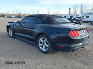 2015 Ford Mustang V6 with VIN 1FATP8EM8F5338590, listed as a IAAI auction lot 41707171 with 91,686 mi miles and . Bid and sale history available at DreamBid. Image 3.