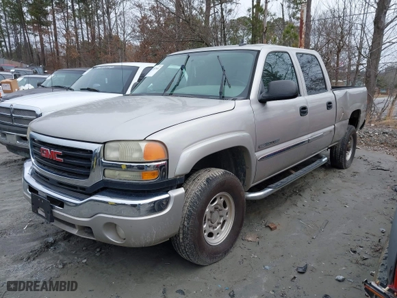 2007 GMC Sierra 2500HD SLE with VIN 1GTHK23U07F124297, listed as a IAAI auction lot 41387846 with 207,448 mi miles. Bid and sale history available at carsss.com. Image 23.