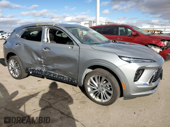 2024 Buick Envision Avenir with VIN LRBFZSE43RD013465, listed as a Copart auction lot 78817344 with 1,853 mi miles and Salvage Title. Bid and sale history available at carsss.com. Image 4.