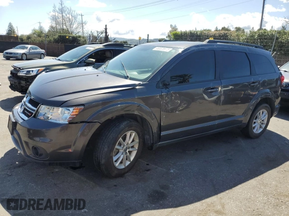 2016 Dodge Journey SXT with VIN 3C4PDCBG5GT116631, listed as a Copart auction lot 49538975 with 77,090 mi miles and Salvage Title. Bid and sale history available at carsss.com. Image 1.