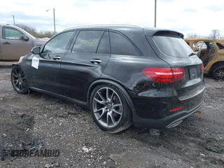 2017 Mercedes-Benz GLC with VIN WDC0G6EB5HF177235, listed as a IAAI auction lot 42035891 with 1 mi miles. Bid and sale history available at carsss.com. Image 3.