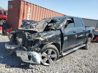 2019 Ram 1500 Big Horn z VIN 1C6RR6LT3KS573477, wystawiony jako Copart lot #52790575 z przebiegiem Nie podano mil oraz Szkoda całkowita • Salvage title. Historia ofert i sprzedaży dostępna na DreamBid. Obrazek 1.