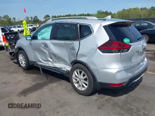 2018 Nissan Rogue SV with VIN 5N1AT2MT1JC765161, listed as a IAAI auction lot 41917911 with 46,724 mi miles and . Bid and sale history available at carsss.com. Image 3.
