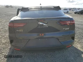 2019 Jaguar I-PACE HSE with VIN SADHD2S12K1F76136, listed as a Copart auction lot 84889804 with 0 mi miles and Salvage Title. Bid and sale history available at carsss.com. Image 6.