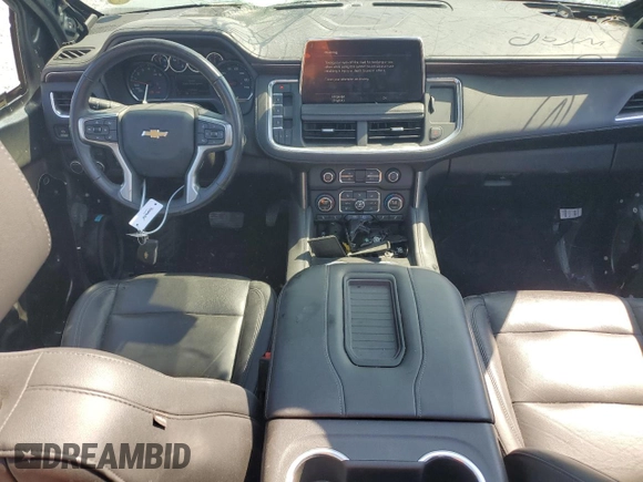 2021 Chevrolet Tahoe LT with VIN 1GNSCNKD7MR214554, listed as a Copart auction lot 61568525 with 47,302 mi miles and Salvage title. Bid and sale history available at DreamBid. Image 8.