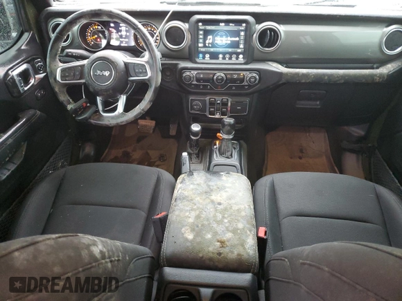 2022 Jeep Gladiator High Altitude with VIN 1C6HJTFG3NL175555, listed as a Copart auction lot 53059995 with 23,014 mi miles and Salvage title. Bid and sale history available at DreamBid. Image 8.