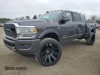 2019 Ram 2500 Limited z VIN 3C6UR5TL1KG722044, wystawiony jako Copart lot #47036805 z przebiegiem 23 314 mil mil oraz Szkoda całkowita • Salvage title. Historia ofert i sprzedaży dostępna na DreamBid. Obrazek 1.