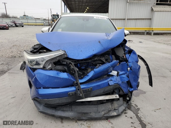 2018 Toyota C-HR XLE with VIN NMTKHMBX1JR062944, listed as a Copart auction lot 45016005 with 50,114 mi miles and Salvage Title. Bid and sale history available at carsss.com. Image 5.